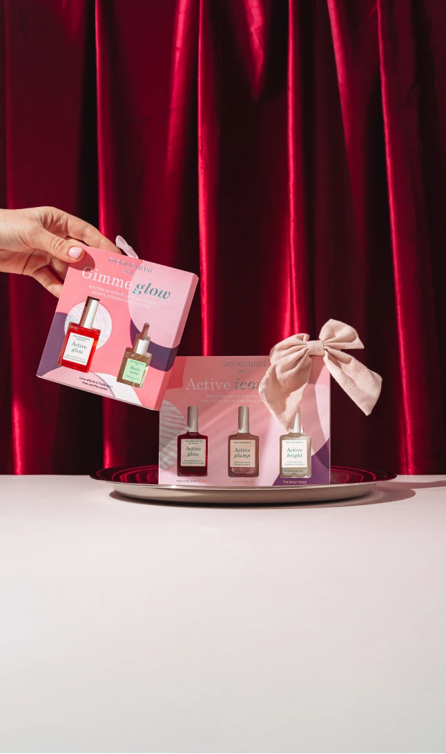 Manicure na święta