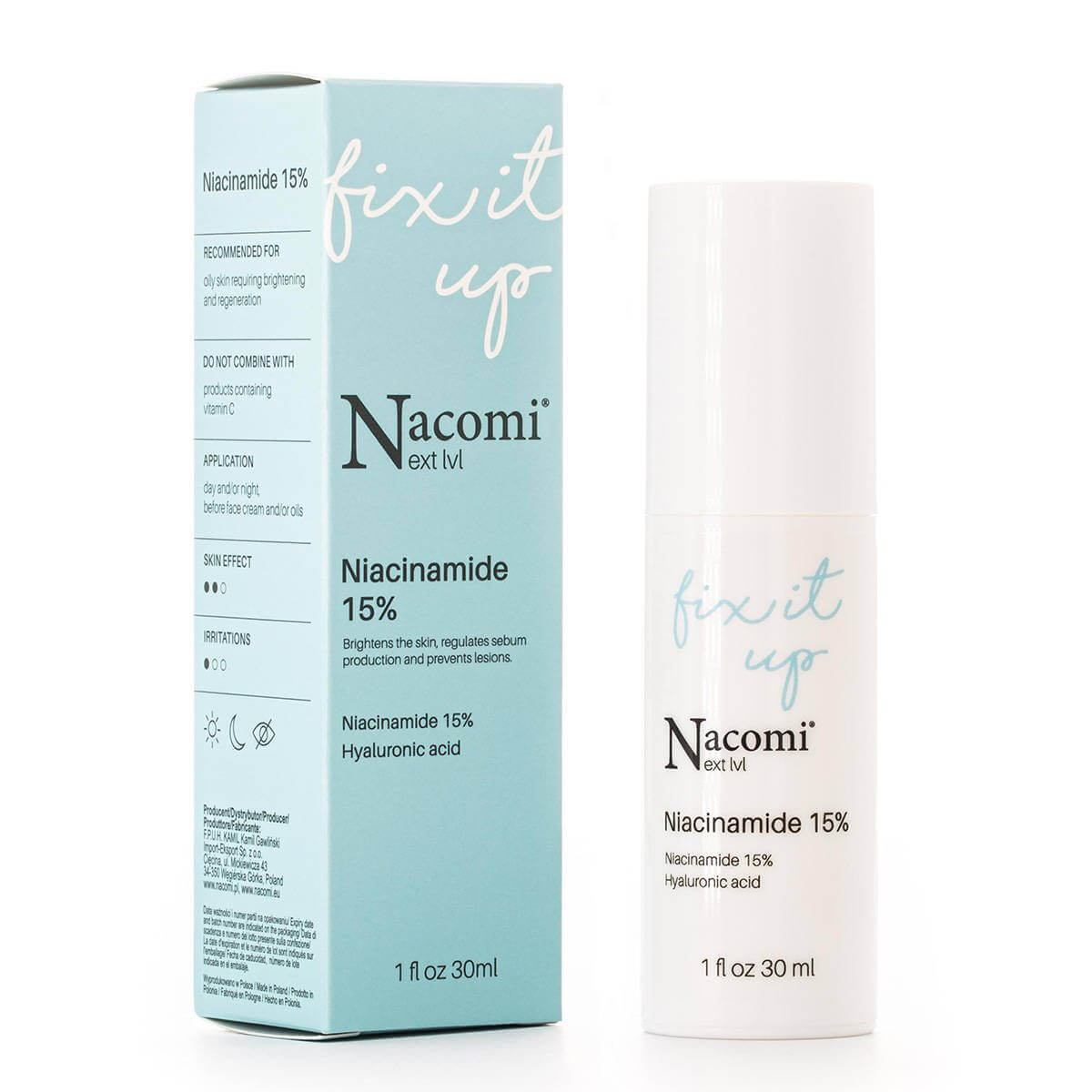 Nacomi Next Level serum do twarzy z niacynamidem 15%