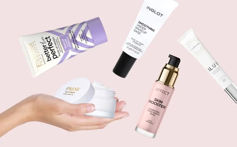 Najlepsza baza pod makijaż || ranking TOP10 dobrych i sprawdzonych kosmetyków