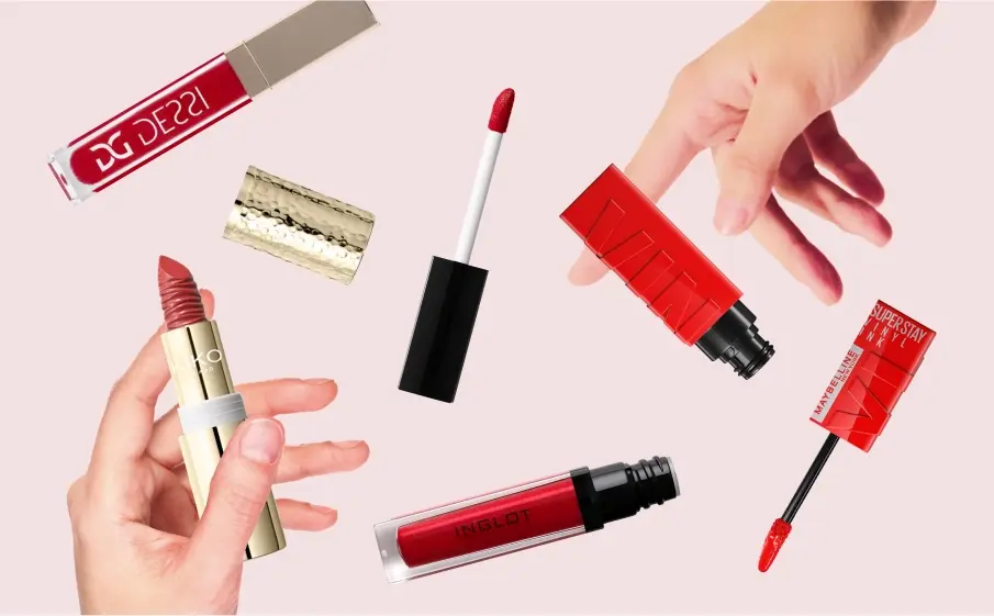 Najlepsza czerwona szminka || ranking trwałych produktów. Jaką wybrać?