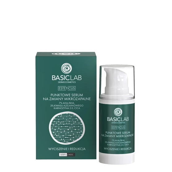 BasicLab Punktowe serum na zmiany mikrozapalne