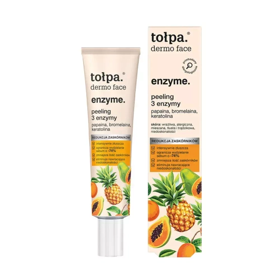tołpa. Peeling 3 enzymy