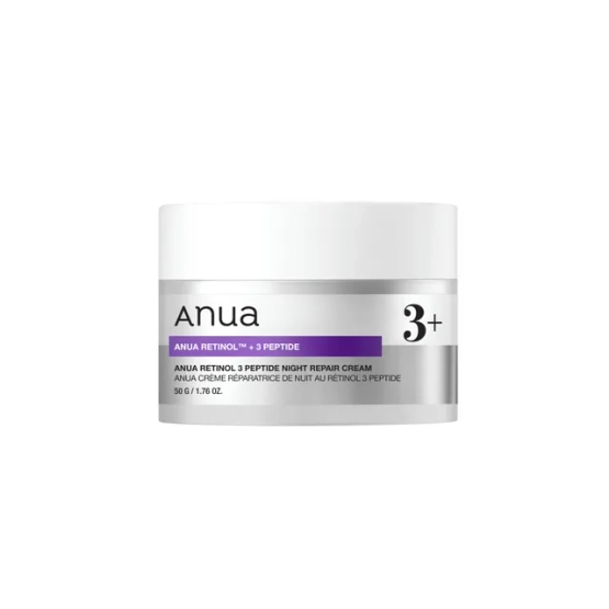 Anua Retinol + 3 Peptide Night Repair Cream