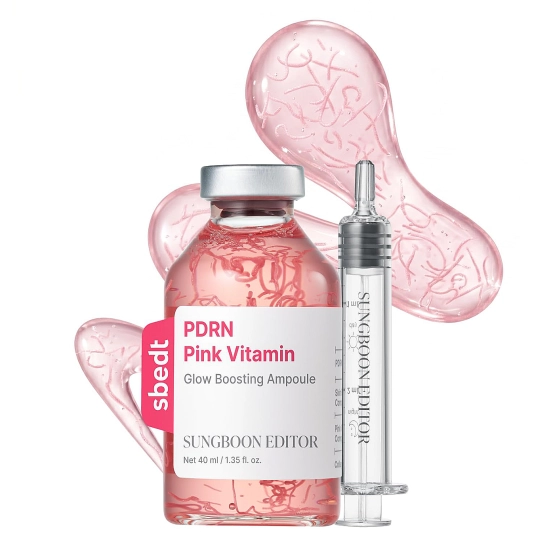 Sungboon Editor PDRN Pink Vitamin Glow Boosting Ampoule