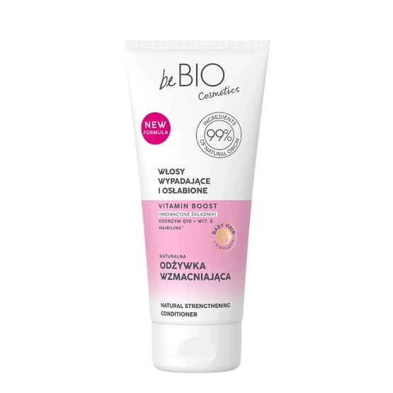 beBIO Baby Hair Complex odżywka wzmacniająca do włosów osłabionych i wypadających