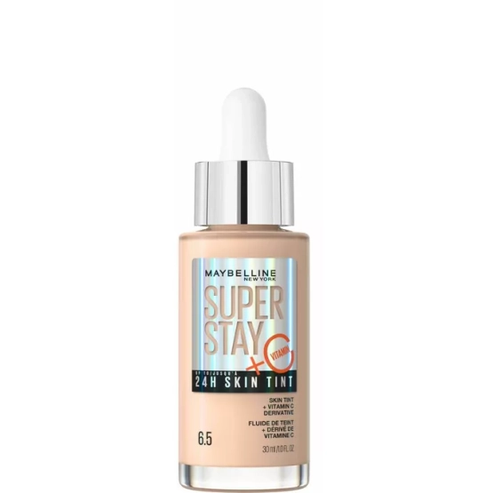 #2 Maybelline Super Stay 24H Skin Tint Podkład Rozświetlający