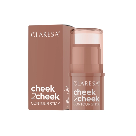 #9 Claresa Cheek2Cheek Contour Stick Kremowy bronzer w sztyfcie 01 Neutral Sand