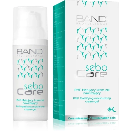 2. Bandi Professional SEBO CARE PMF Matujący krem-żel nawilżający dla cery mieszanej