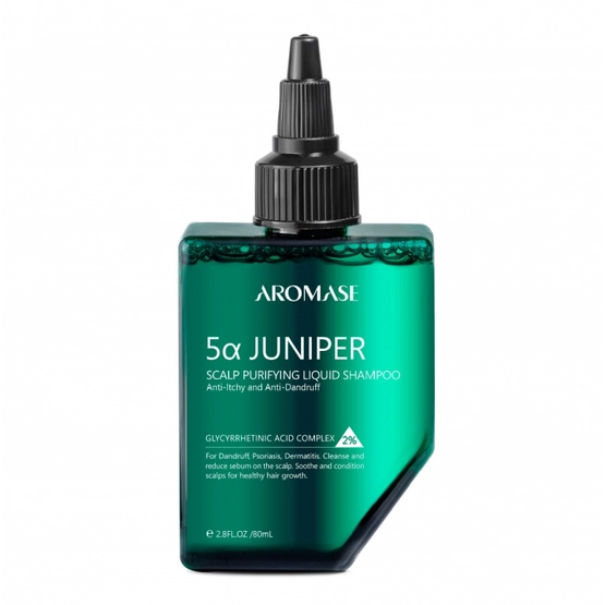 Aromase 5α Juniper Scalp Purifying Liquid Shampoo Peeling oczyszczający
