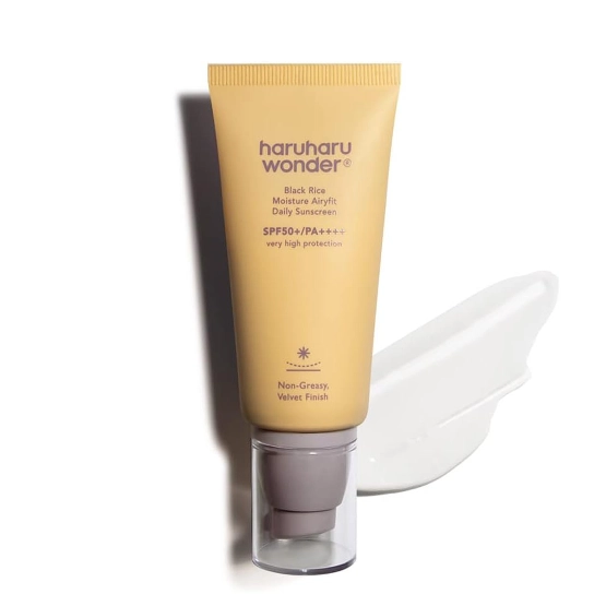 HaruHaru Wonder Black Rice SPF50+ PA++++ działa przeciwutleniająco