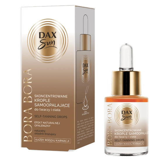 #6 DAX Sun Bora Bora Skoncentrowane krople samoopalające do twarzy