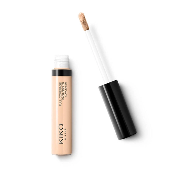 #4 Kiko Milano Full Coverage Dark Circles Concealer korektor w płynie do okolic oczu i twarzy o wysokim stopniu krycia