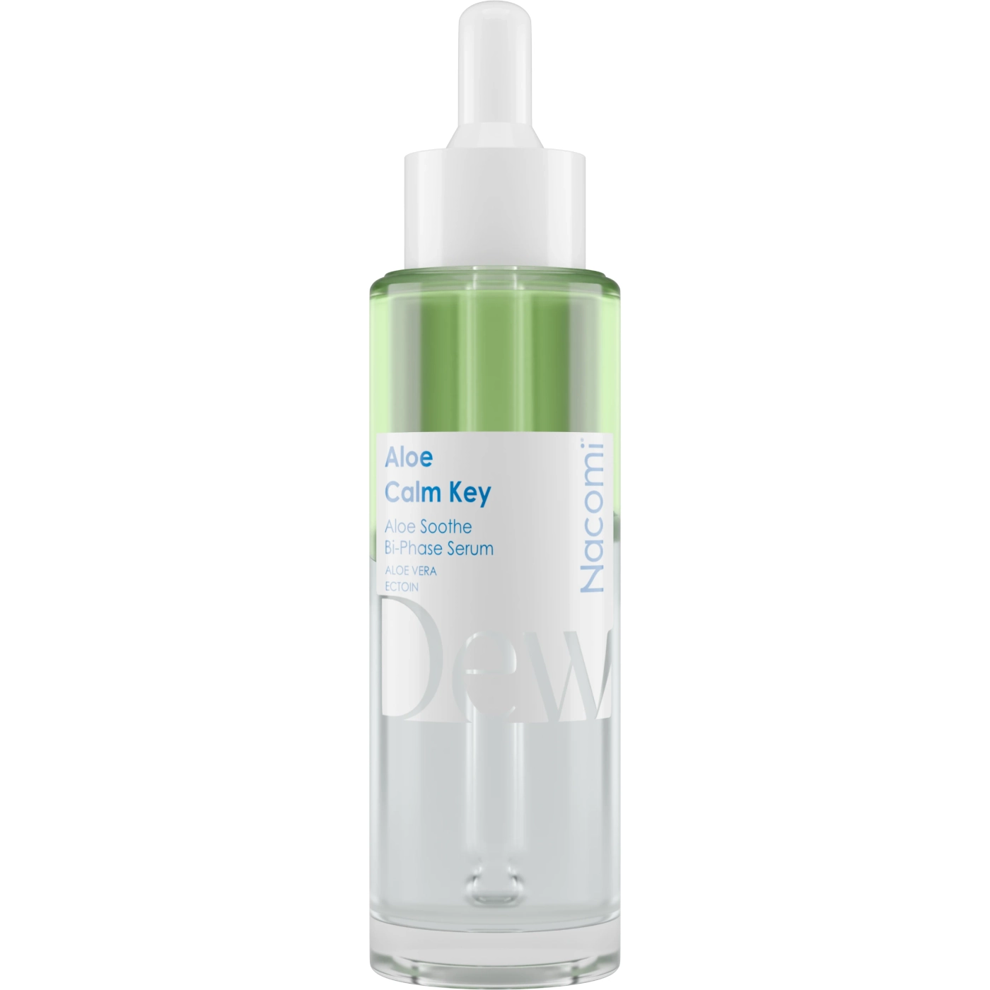 Nacomi Aloe Calm Key Hydration Bi-Phase Serum - dwufazowe serum  nawilajco-kojce z aloesem 40 ml - sklep Minti Shop