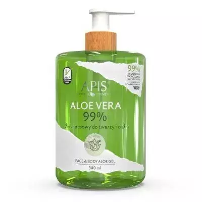 Apis Natural Aloe Vera 99% żel aloesowy do twarzy i ciała