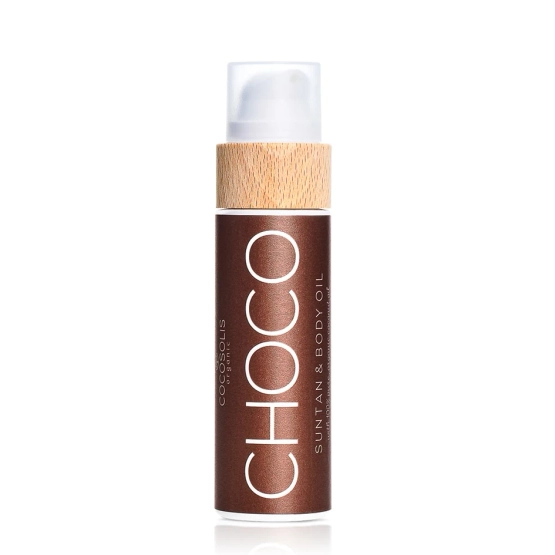Cocosolis Organiczny olejek do opalania - czekoladowy