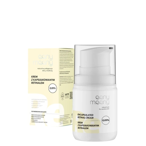 Eeny Meeny Krem z kapsułkowanym retinalem 0,05% - intensywna nocna pielęgnacja skóry po 30