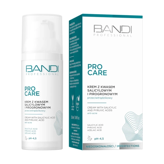 Bandi Professional PRO CARE Krem z kwasem salicylowym i pirogronowym