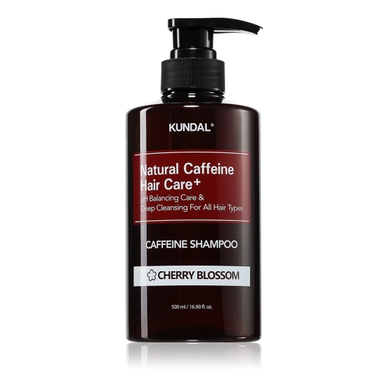 #1 Kundal Szampon z kofeiną przeciw wypadaniu włosów Kwiat wiśni