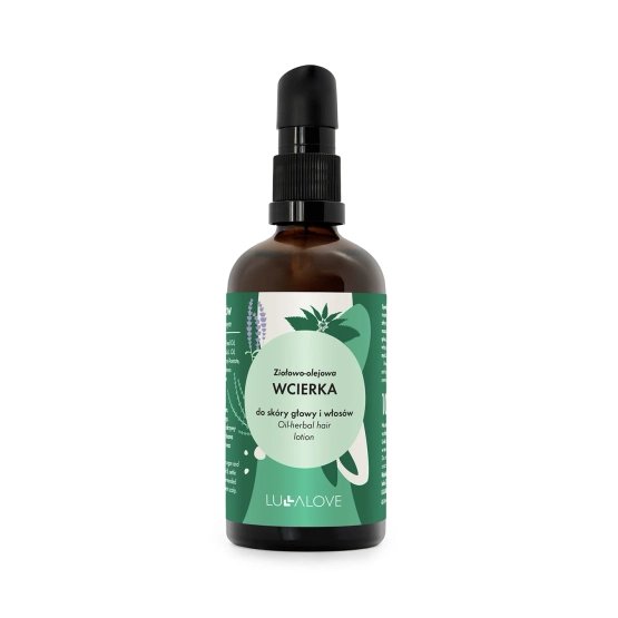 Lullalove Olejowo-ziołowa wcierka do włosów
