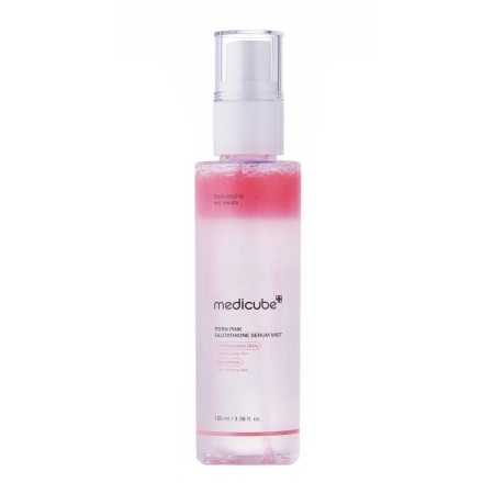 Medicube PDRN Pink Glutathione Serum Mist Glass & glowy skin