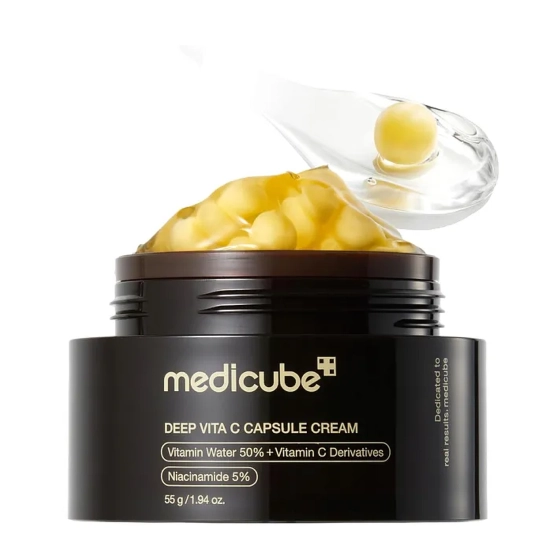 Medicube Deep Vita C Capsule Cream Rozjaśniająco-Ujędrniający Krem do Twarzy kapsułkowany