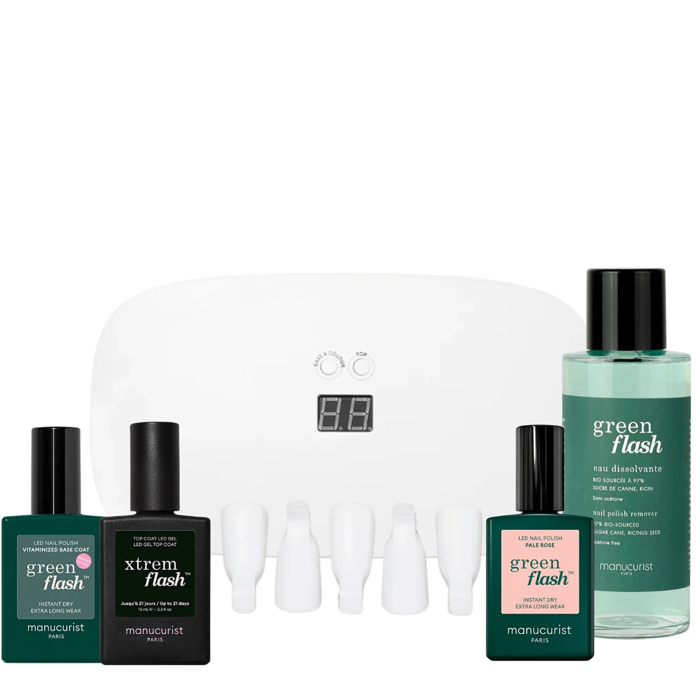 Manucurist Zestaw Starter - Green Flash - sklep Minti Shop