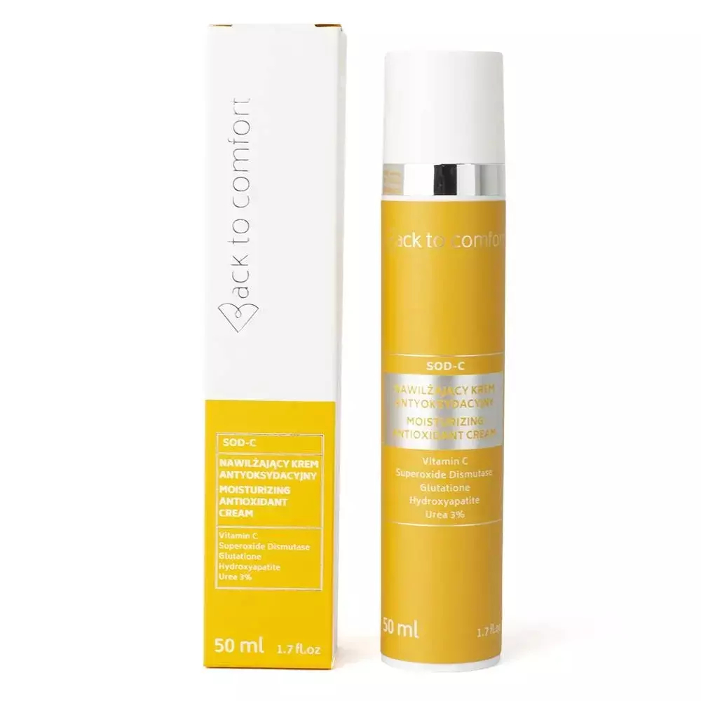 Back to comfort SOD-C Antyoksydacyjny krem nawilżający z witaminą C 50 ml