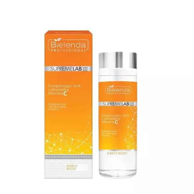 Bielenda Professional Supremelab Energy Boost Tonik energetyzujący z witaminą C 200 ml