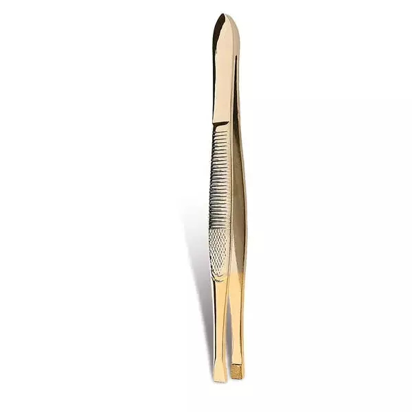 Donegal 9724 Pęseta kosmetyczna PROSTA ZŁOTA