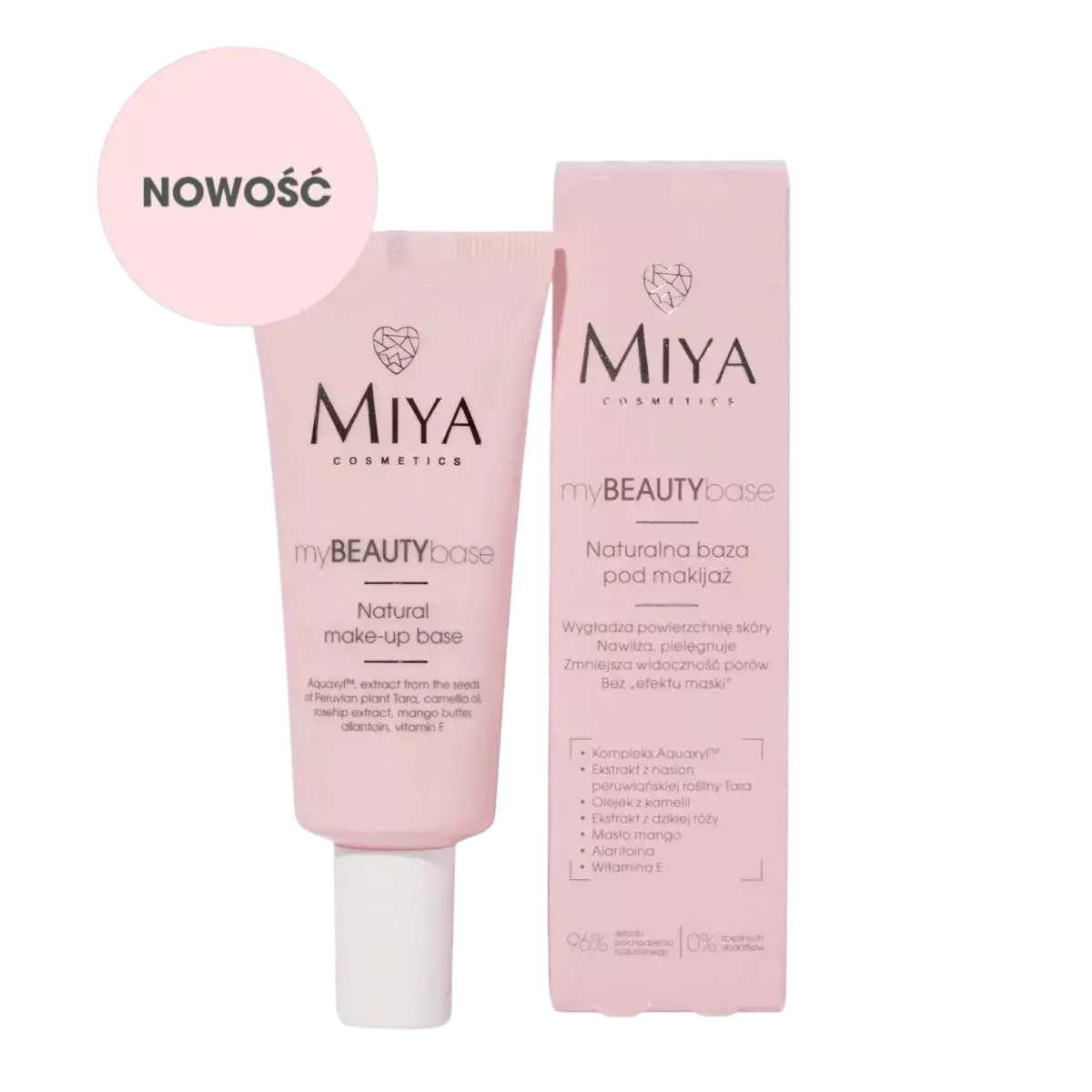 MIYA myBEAUTYbase Naturalna baza pod makijaż 30 ml
