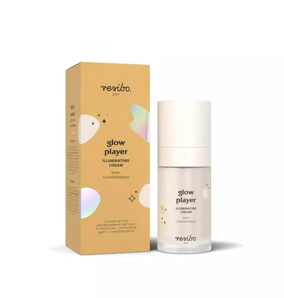 Resibo Glow Player Rozświetlający krem do twarzy 30ml