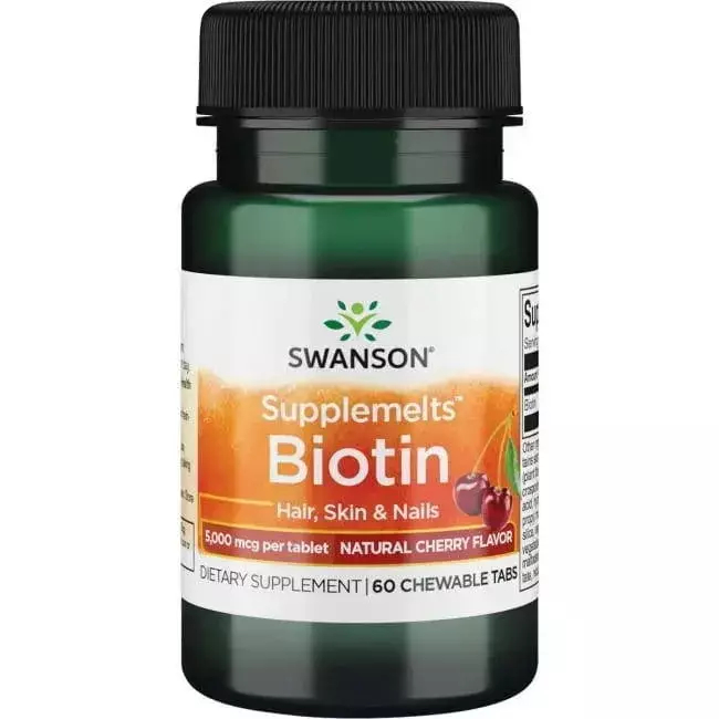 SWANSON Biotyna 60 tabletek do ssania