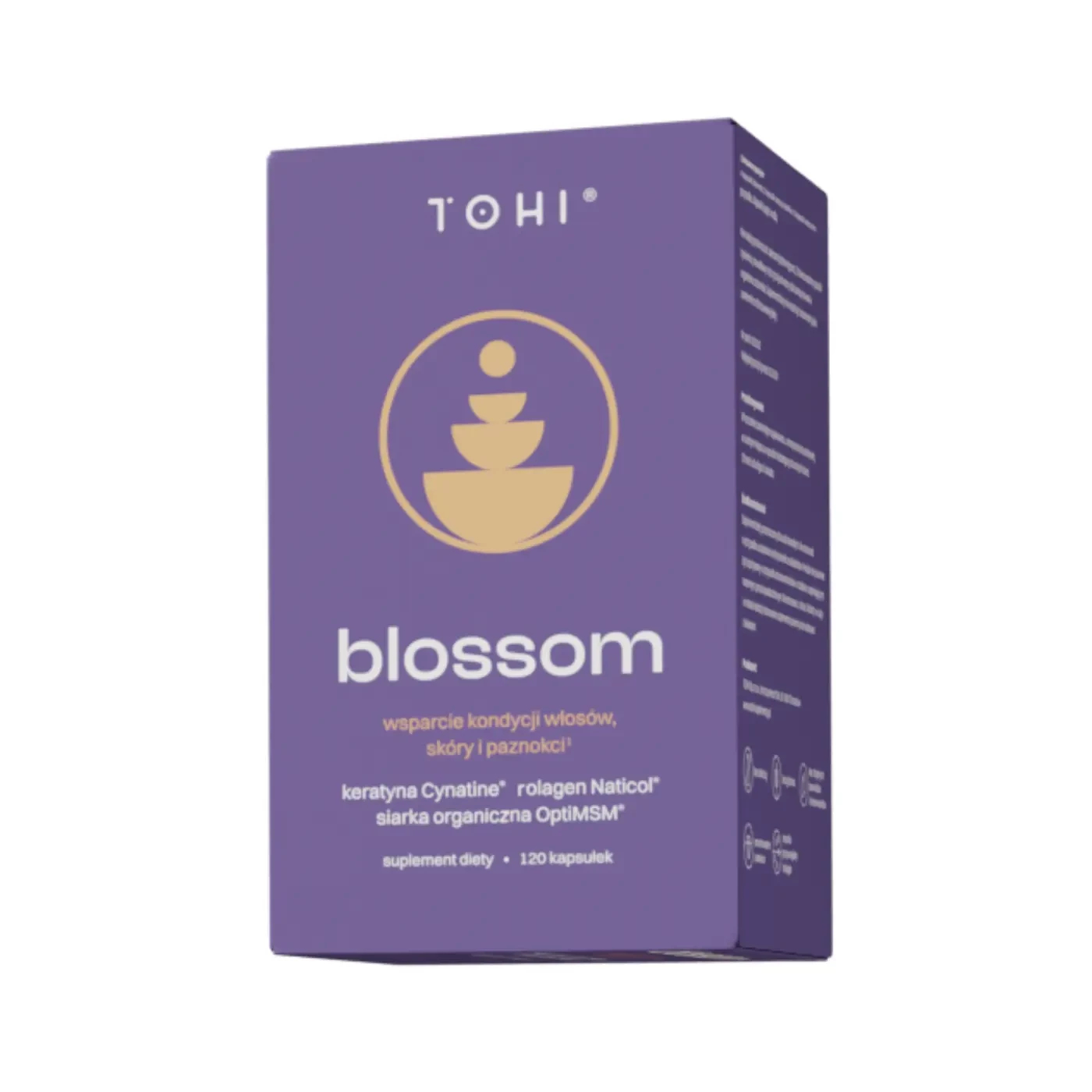 TOHI Suplement diety Blossom 120 kapsułek