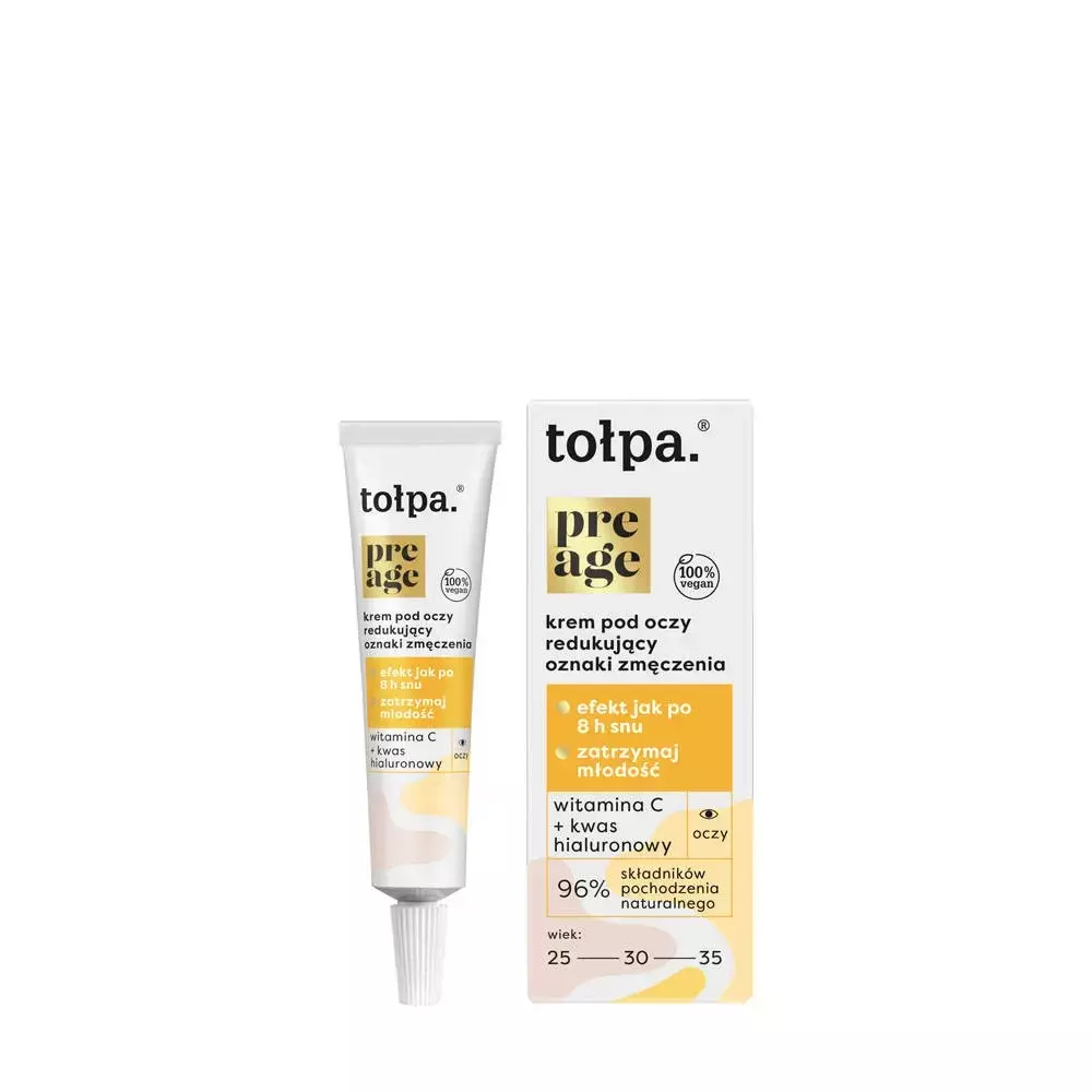 tołpa. pre age krem pod oczy redukujący oznaki zmęczenia, 10 ml