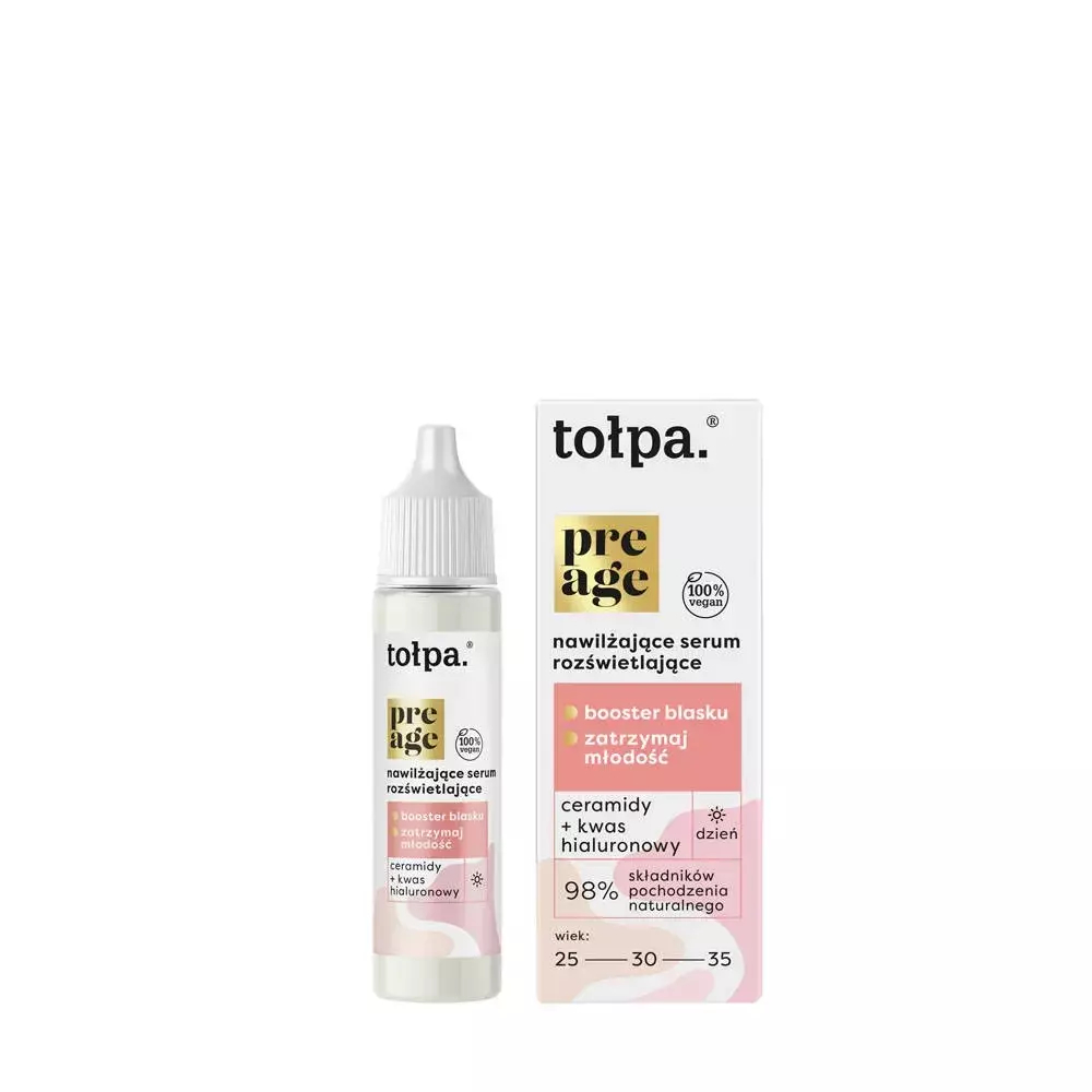 tołpa. pre age nawilżające serum rozświetlające, 20 ml