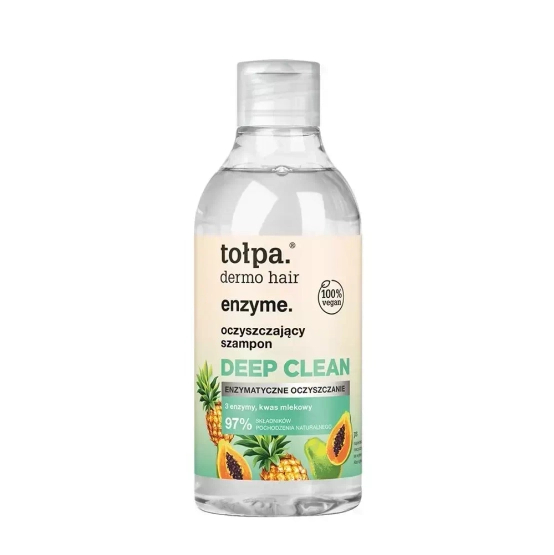 tołpa. dermo hair enzyme. oczyszczający szampon DEEP CLEAN, 300 ml