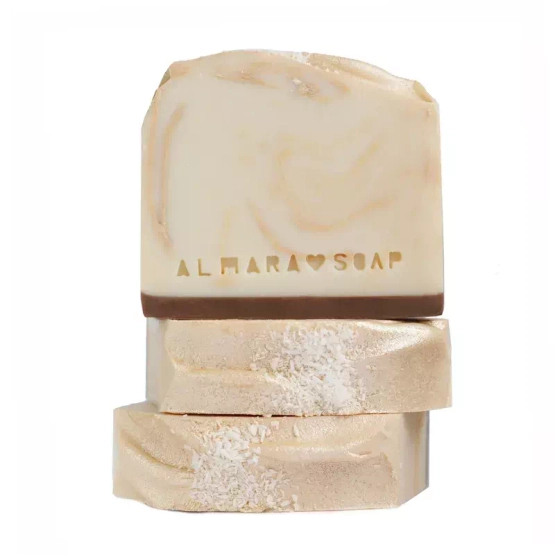 ALMARA SOAP COCONUT PEARL Ręcznie robione mydło o słodkim zapachu kokosa