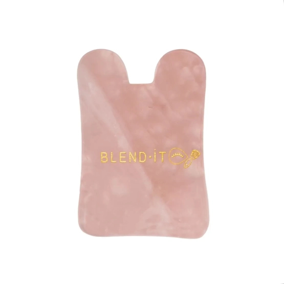 BLEND IT GUA SHA Rose Quartz Plate płytka do masażu twarzy TOOTH