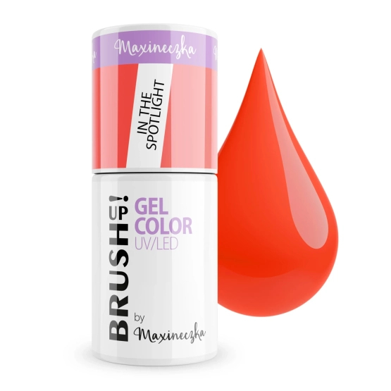 BRUSH UP BY MAXINECZKA Lakier hybrydowy do paznokci Color Gel UV LED: In The Spotlight
