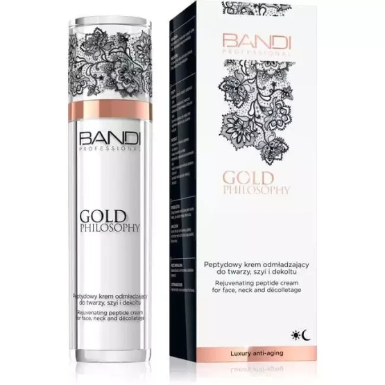 BANDI PROFESSIONAL Gold Philosophy Peptydowy krem do twarzy 50 ml
