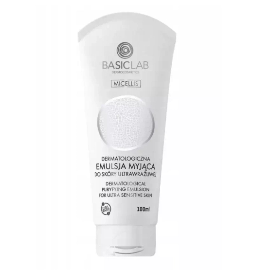 BASICLAB Dermatologiczna emulsja myjąca do skóry ultrawrażliwej 