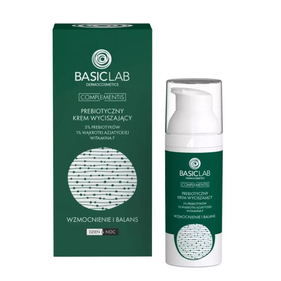 BASICLAB Wzmocnienie i balans Prebiotyczny KREM wyciszający