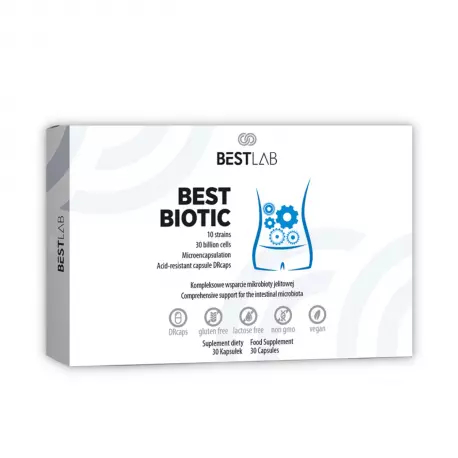 BESTLAB BestBiotic Probiotyk 30 kapsułek