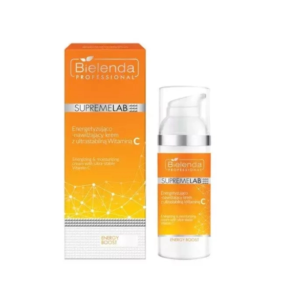 BIELENDA PROFESSIONAL SUPREMELAB Energy Boost Krem Energetyzująco-nawilżający z witaminą C