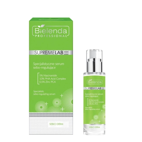 BIELENDA PROFESSIONAL SUPREMELAB Sebio Derm, Specjalistyczne serum sebo-regulujące