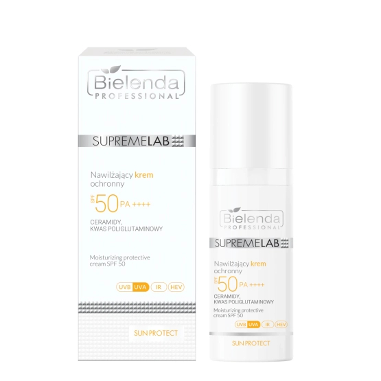 BIELENDA PROFESSIONAL SUPREMELAB Sun Protect Nawilżający krem ochronny SPF50