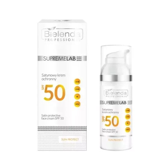 BIELENDA PROFESSIONAL SUPREMELAB Sun Protect satynowy krem ochronny SPF50