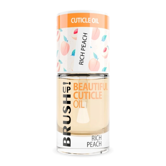 BRUSHUP! Oliwka do skórek Beautiful Cuticle Oil - Rich Peach