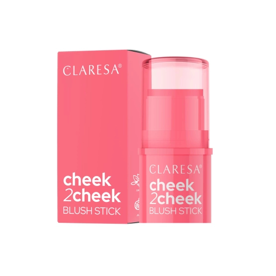 #5 Claresa Cheek2Cheek Blush Stick Kremowy róż do policzków w sztyfcie 02 Neon Coral