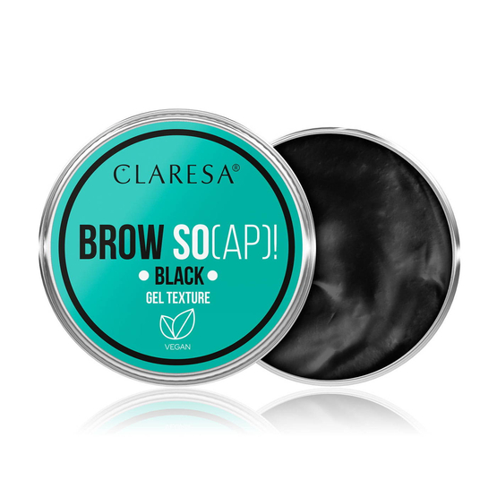 #2 Claresa Mydło do stylizacji brwi Brow So(ap)! Black